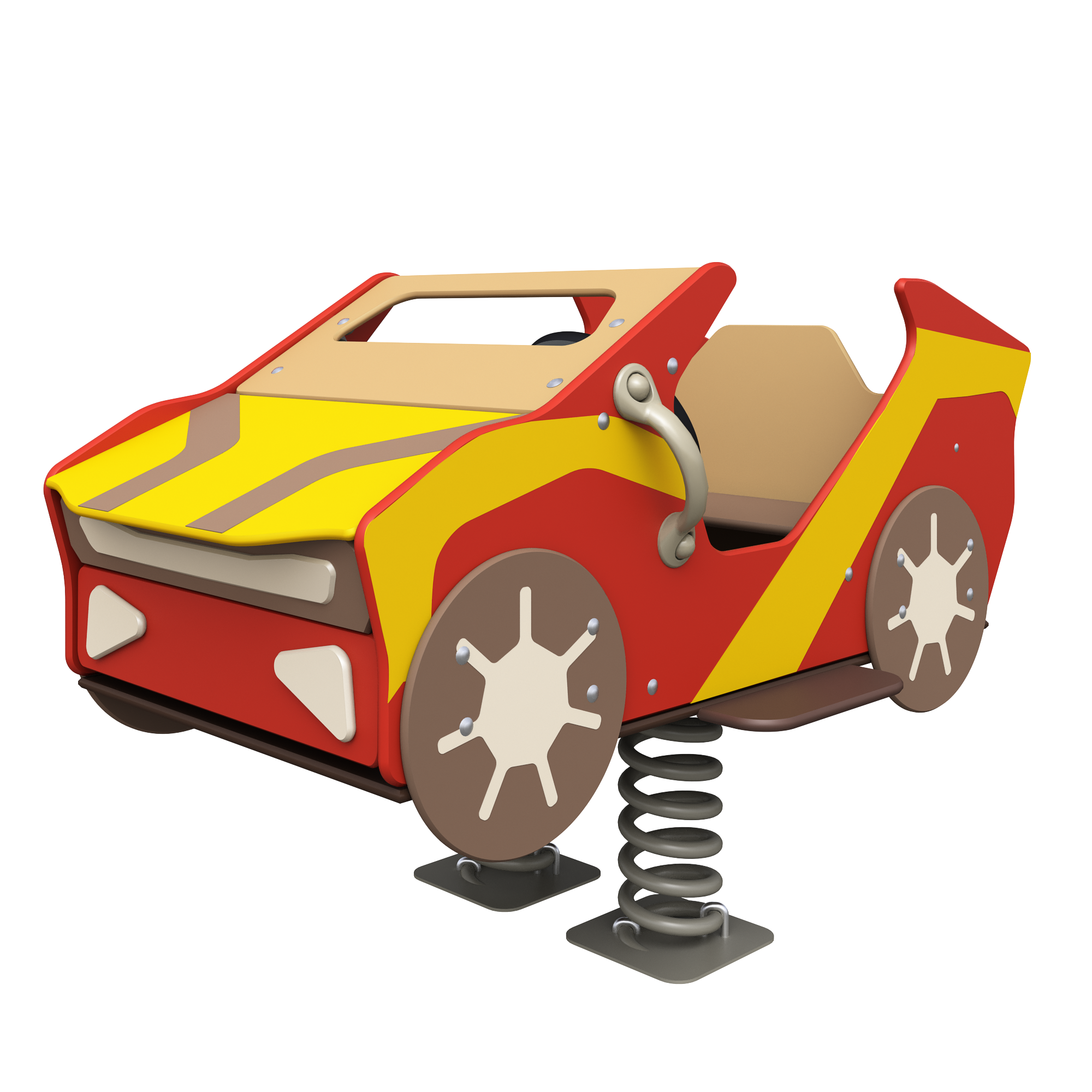 КА-1.23 Качалка на пружине 