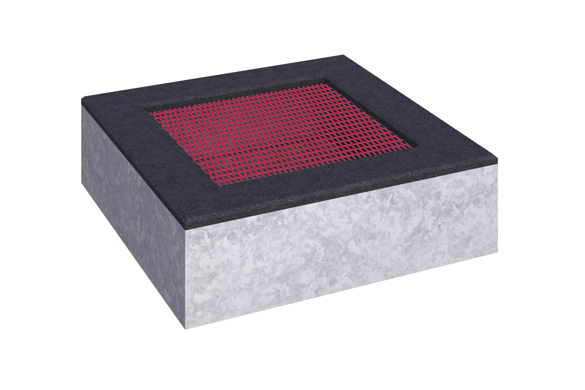 Батут квадратный 1500