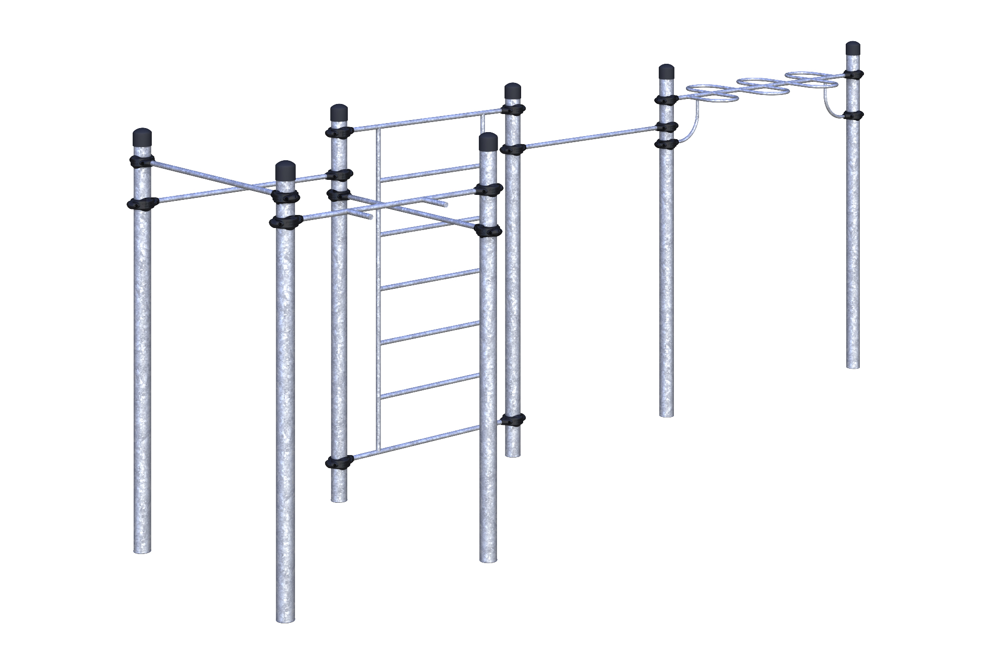 W-01-003 Турники со шведской стенкой