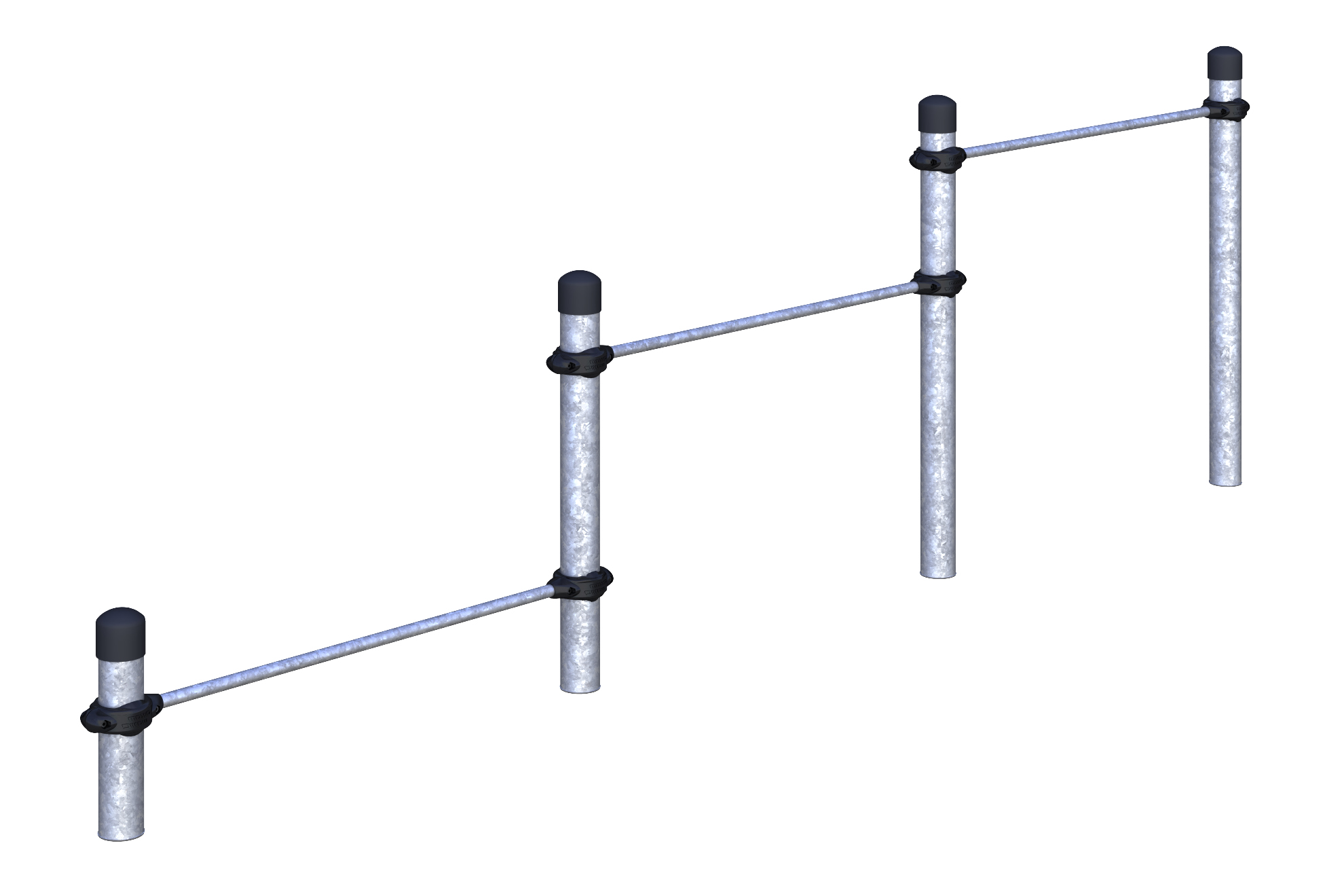 W-02-001 Тройной каскад турников