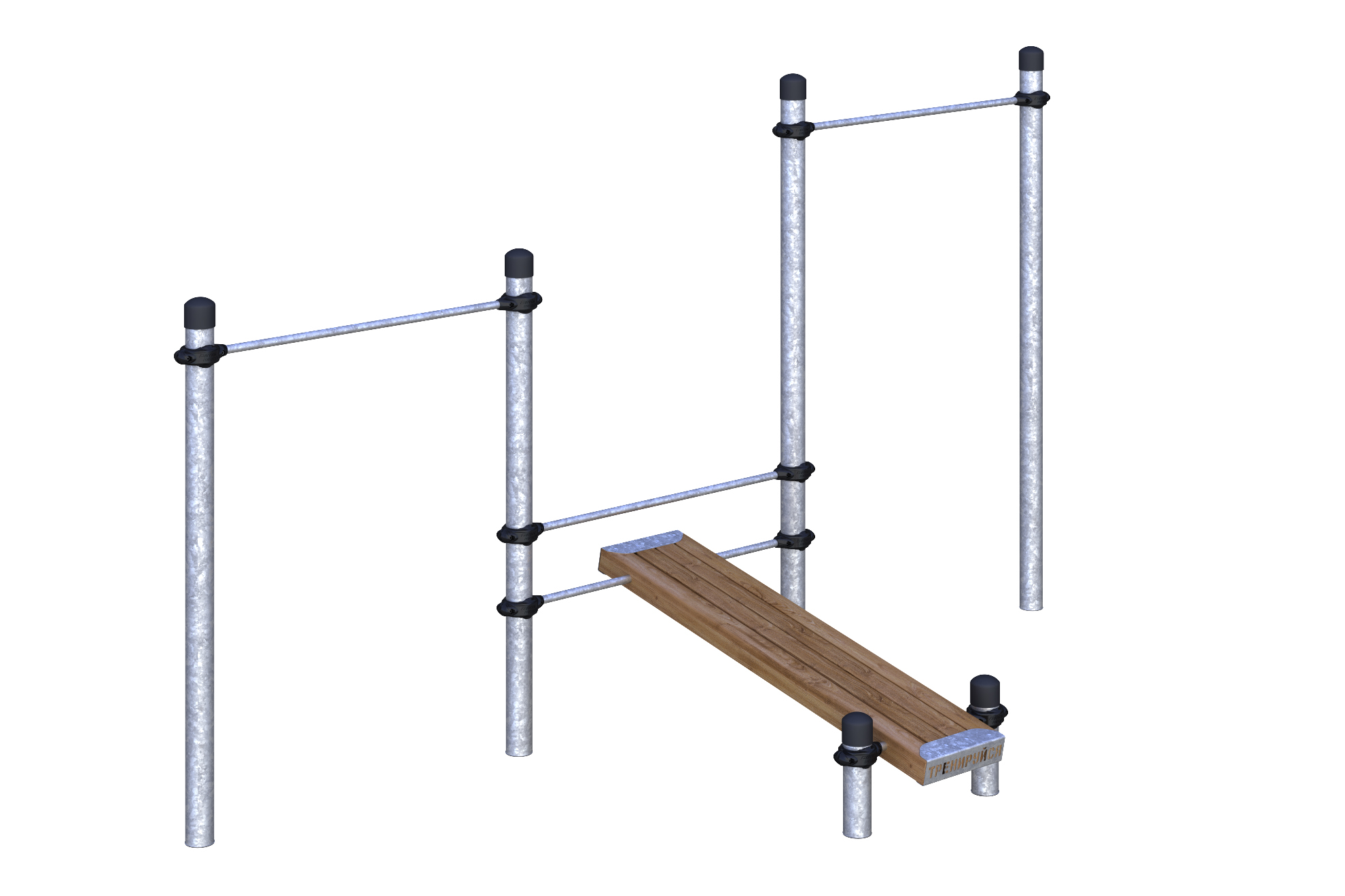 W-02-010 Два турника и лавка