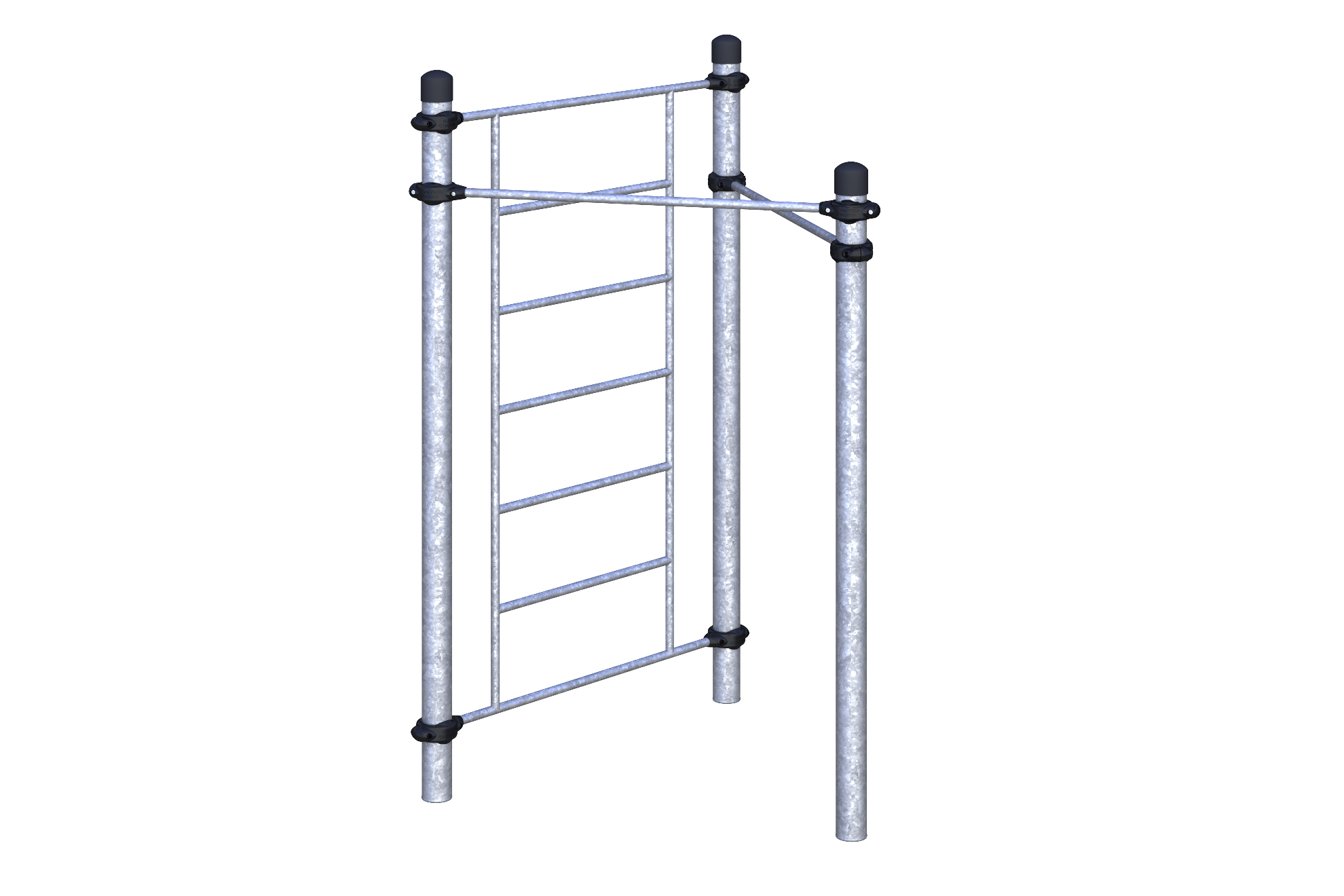 W-02-011 Два турника и шведская стенка