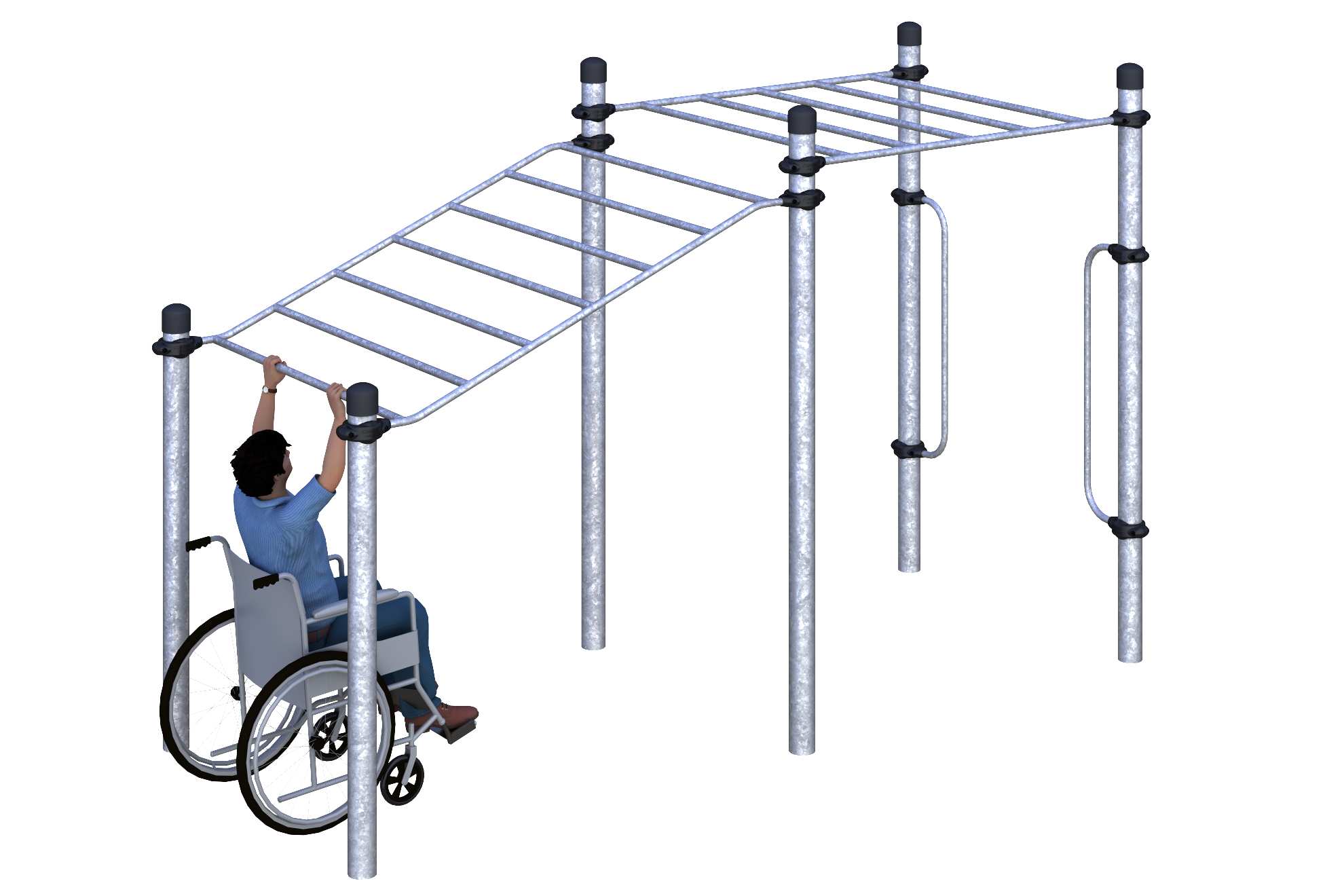 W-07-003 Разноуровневый рукоход